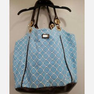 Ame & Lulu Hobo Collection Tote Nautical Print